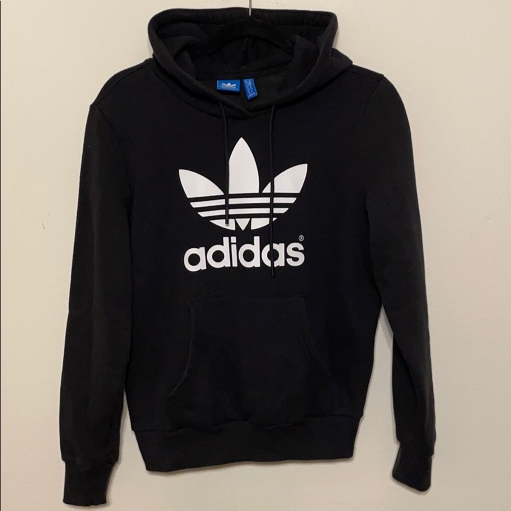 Adidas logo hoodie